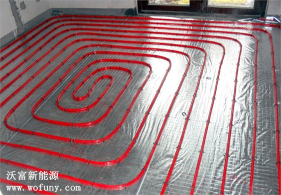 青岛沃富地源热泵中央空调系统在千禧国际村住宅小区的应用