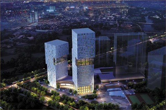 大荣世纪综合楼地源热泵中央空调系统---青岛沃富新能源承建地源热泵系统