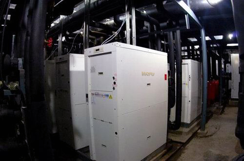 青岛沃富大型公建地源热泵中央空调系统，青岛沃富新能源科技有限公司